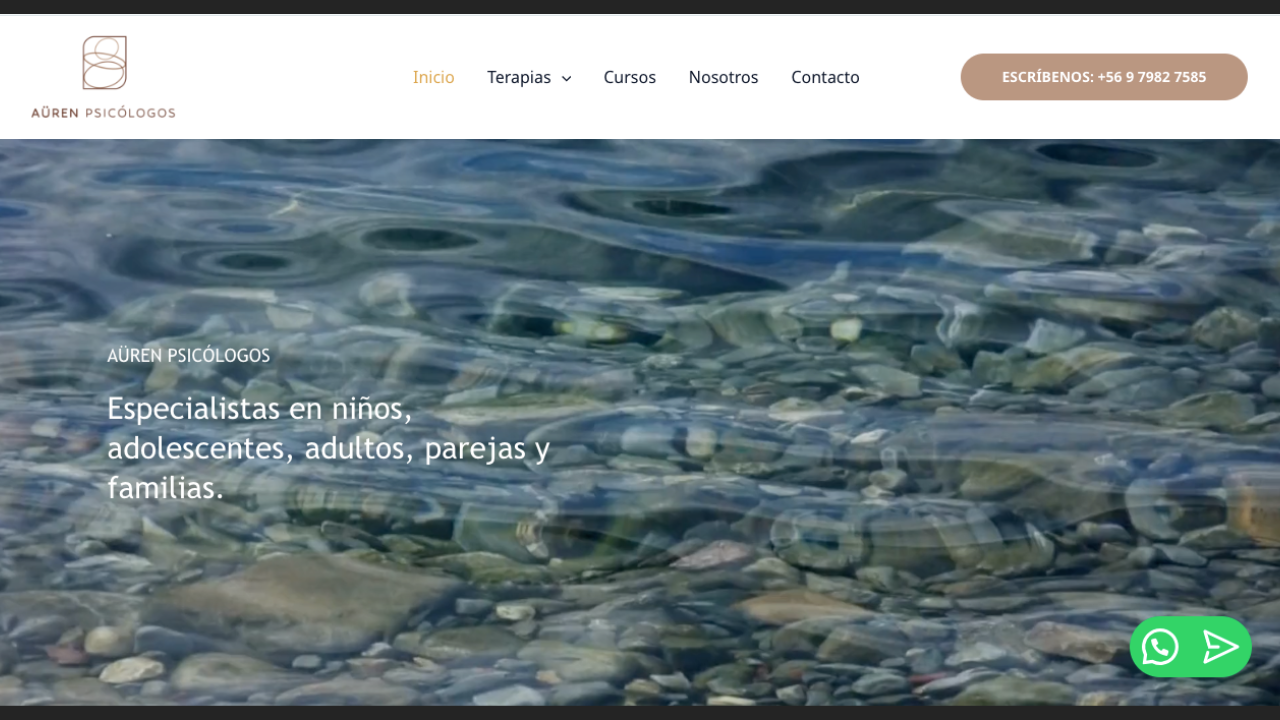 Diseño Web para Auren Psicólogos - Agencia 2Motivos Spa
