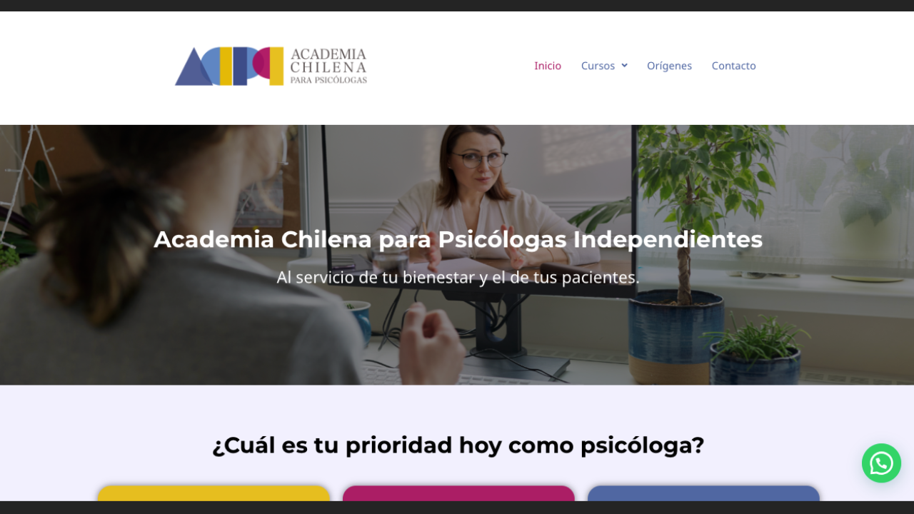 Diseño Web para Centro Acadepsi
