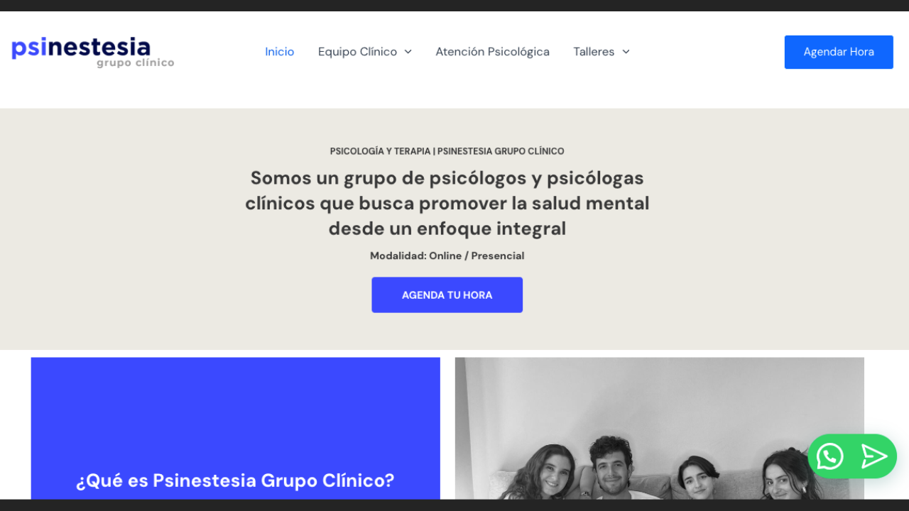 Diseño Web para Centro Psinestesia