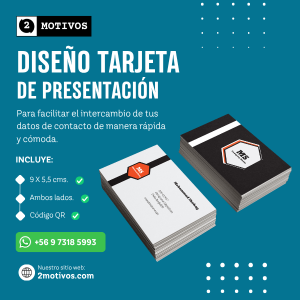diseño de tarjeta de presentación