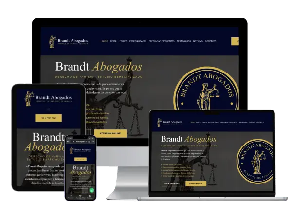 Diseño De Páginas Web Para Abogados - Agencia 2Motivos