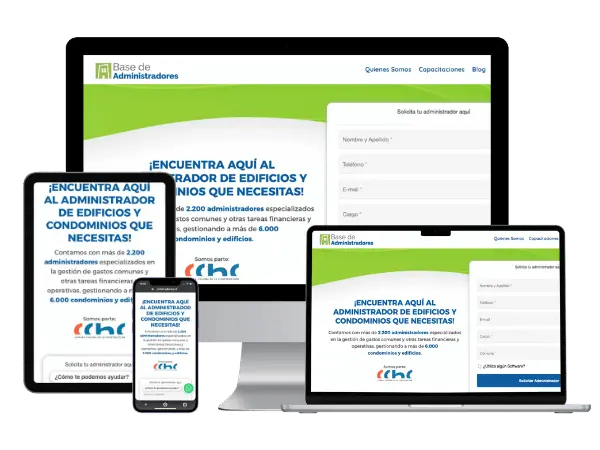Diseño De Páginas Web Para Administración De Edificios - Agencia 2Motivos