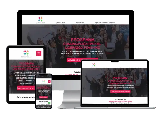 Diseño De Páginas Web Para Coach - Agencia 2Motivos
