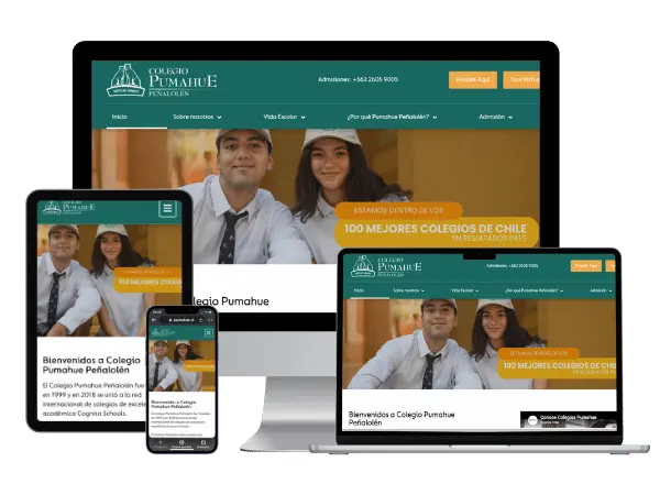 Diseño De Páginas Web Para Colegios - Agencia 2Motivos
