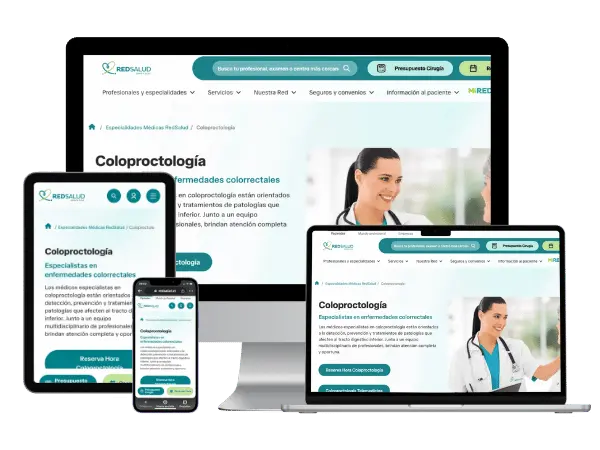 Diseño De Páginas Web Para Coloproctólogos - Agencia 2Motivos