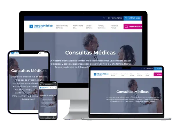 Diseño De Páginas Web Para Consultas Médicas - Agencia 2Motivos