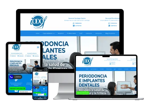 Diseño De Páginas Web Para Dentistas - Agencia 2Motivos