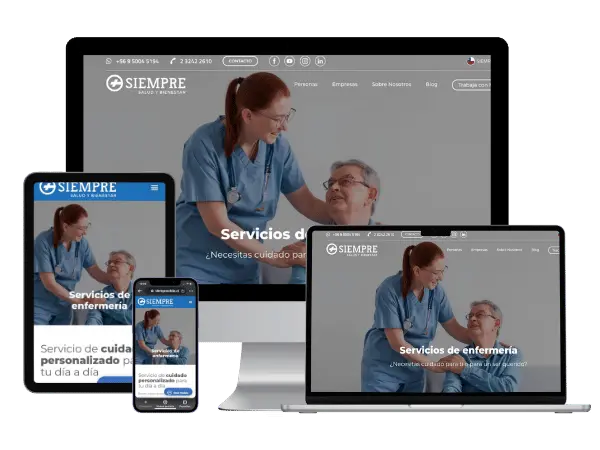 Diseño De Páginas Web Para Enfermería - Agencia 2Motivos
