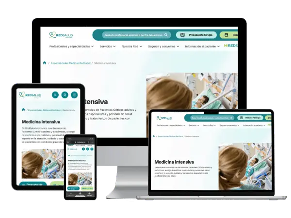 Diseño De Páginas Web Para Especialista En Medicina Intensiva - Agencia 2Motivos