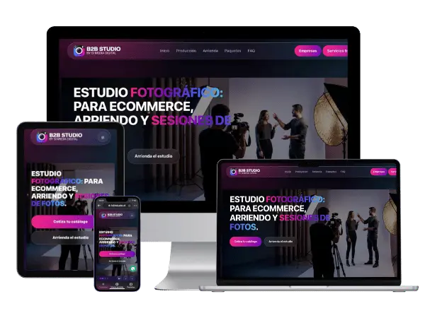 Diseño De Páginas Web Para Fotógrafos - Agencia 2Motivos
