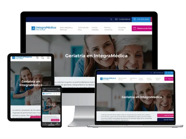 Diseño De Páginas Web Para Geriatras - Agencia 2Motivos