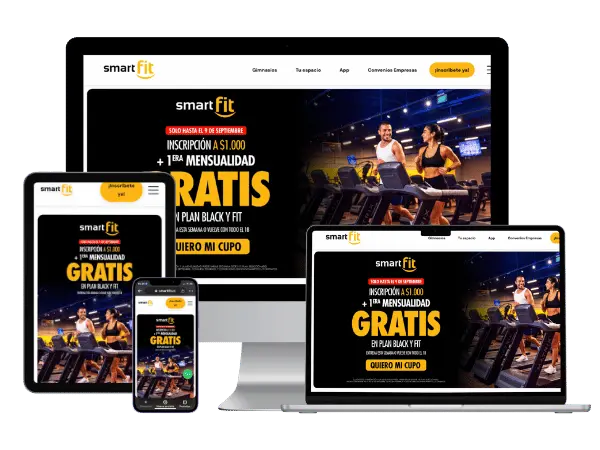 Diseño De Páginas Web Para Gimnasios - Agencia 2Motivos