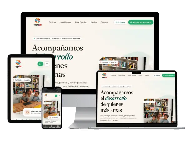 Diseño De Páginas Web Para Guarderías - Agencia 2Motivos
