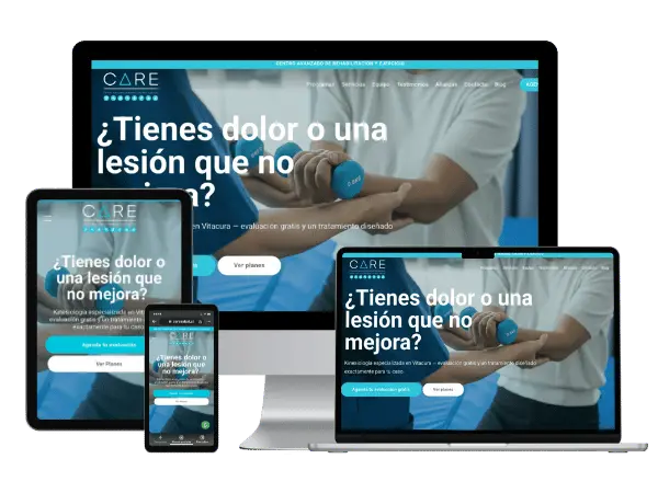 Diseño De Páginas Web Para Kinesiólogos - Agencia 2Motivos