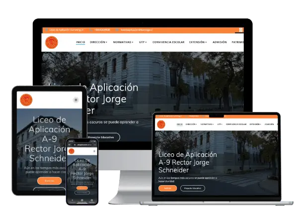 Diseño De Páginas Web Para Liceos - Agencia 2Motivos