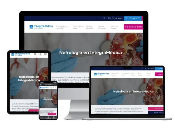 Diseño De Páginas Web Para Nefrólogos - Agencia 2Motivos