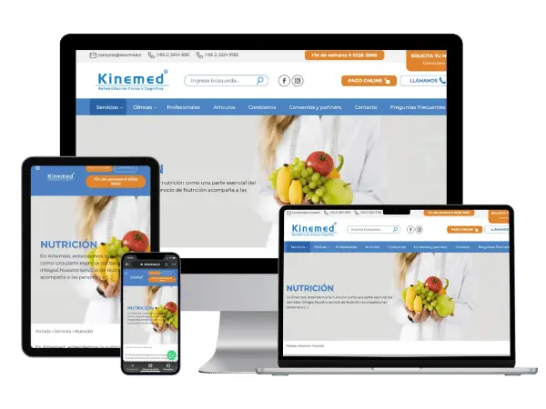 Diseño De Páginas Web Para Nutriólogos - Agencia 2Motivos