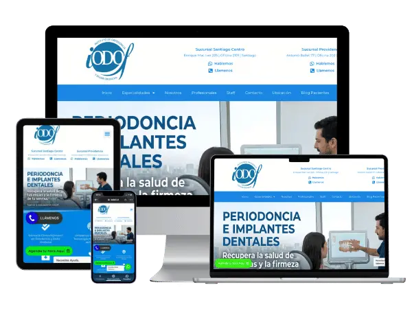 Diseño De Páginas Web Para Odontólogos - Agencia 2Motivos