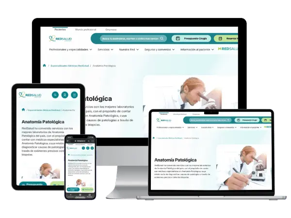 Diseño De Páginas Web Para Patólogos - Agencia 2Motivos