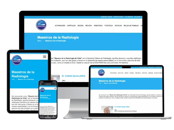 Diseño De Páginas Web Para Radiólogos - Agencia 2Motivos