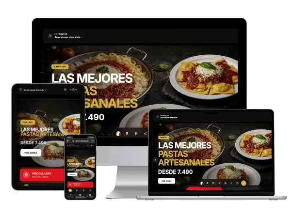 Diseño De Páginas Web Para Restaurantes - Agencia 2Motivos