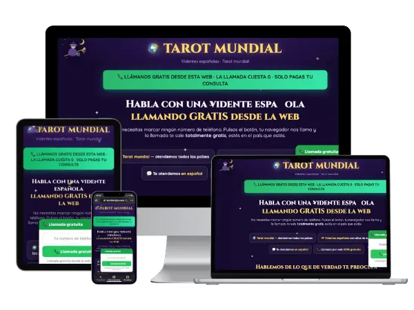 Diseño De Páginas Web Para Tarot - Agencia 2Motivos