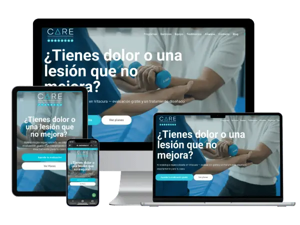 Diseño De Páginas Web Para Traumatólogos - Agencia 2Motivos